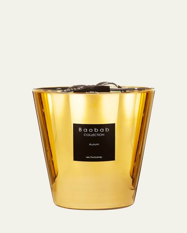 Aurum Scented Candle, 6.3"